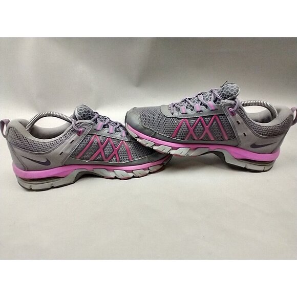 Nike Trail Ridge 2 Womens 10 Gray Purple Hiking Outdoor Active 472687-003 - Picture 6 of 14